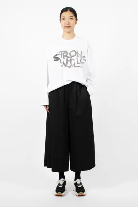 Wide Leg Pant Black