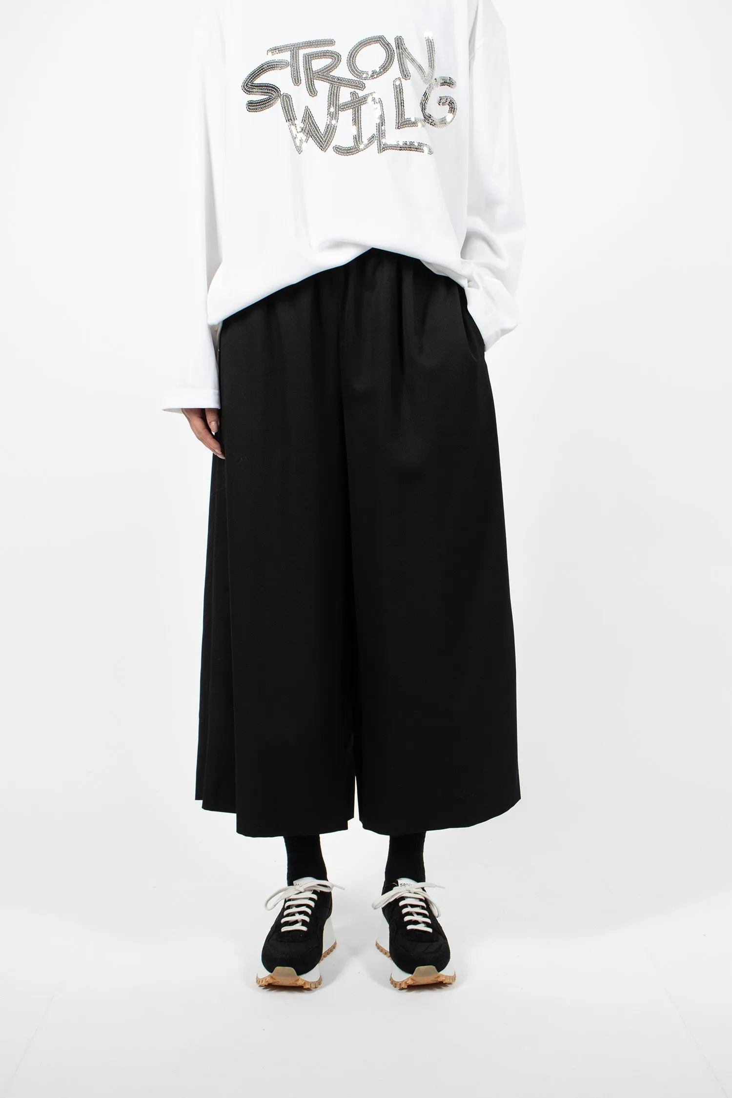 Wide Leg Pant Black